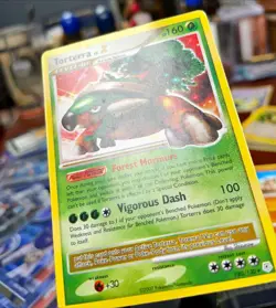 🔥 Torterra LV.X 120/130 Pokemon Diamond & Pearl Ultra Rare Card - LP/MP - Image 2