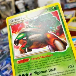 🔥 Torterra LV.X 120/130 Pokemon Diamond & Pearl Ultra Rare Card - LP/MP - Image 3