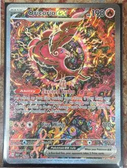 Phantasmal Flames Mega Charizard / Oricorio 2 card Pokemon set. - Image 3