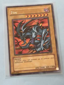 Yu-Gi-Oh! TCG Zoa TFK-001 Unlimited Secret Rare Card LP/NM Check Photos Below - Image 3