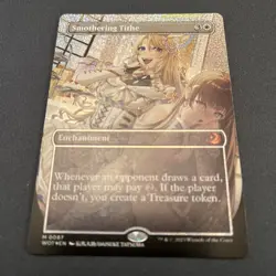 MTG English Smothering Tithe (Anime Borderless) (Confetti Foil) NM Foil - Image 1