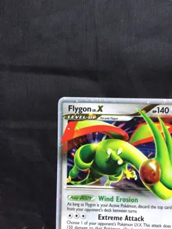Pokemon Cards: Rising Rivals Rare Holo: Flygon Lv. X 105/111 - Image 3