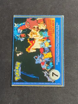 Haunter #93 Pokemon The First Movie Promo Card PokeTrivia 1998 - Image 2