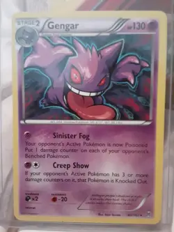 Pokemon Gengar XY Breakthrough Card 60/162 Regular NM Near Mint Condition - Image 1