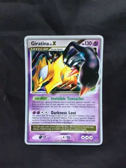 Pokemon Cards: Platinum Rare Holo: Giratina Lv. X 124/127 - Image 1