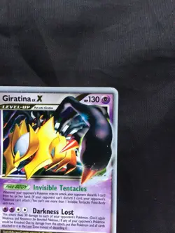 Pokemon Cards: Platinum Rare Holo: Giratina Lv. X 124/127 - Image 4