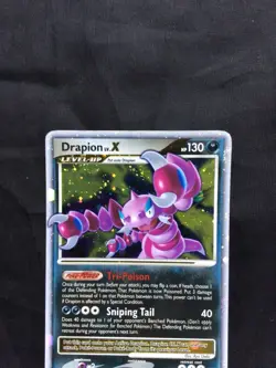 Pokemon Cards: Platinum Rare Holo: Drapion Lv. X 123/127 - Image 2