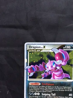 Pokemon Cards: Platinum Rare Holo: Drapion Lv. X 123/127 - Image 3