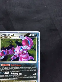 Pokemon Cards: Platinum Rare Holo: Drapion Lv. X 123/127 - Image 4