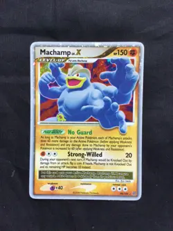 Pokemon Cards: Stormfront Rare Holo: Machamp Lv. X 98/100 - Image 1
