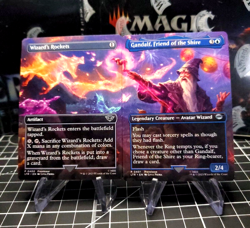 Gandalf, Friend of the Shire & Wizard's rockets LOTR Borderless REGULAR NM/M - Image 1