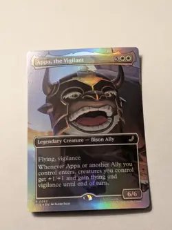 Appa, the Vigilant (Borderless) R 62 Foil MTG TLE Magic - Image 1