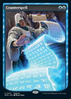 Counterspell (MagicFest 2024) NM, English MTG Unique & Misc Promos - Image 1