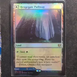 Hengegate Pathway / Mistgate Pathway - Foil - Kaldheim (MTG) - Image 1