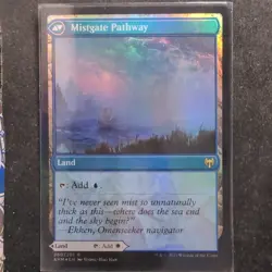 Hengegate Pathway / Mistgate Pathway - Foil - Kaldheim (MTG) - Image 2