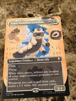 APPA, STEADFAST Guardian Magic MTG Avatar Borderless - Image 1