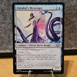 MTG Emrakul's Messenger Modern Horizons 3 Set Uncommon #61 NM Fresh Pull No Play - Image 1