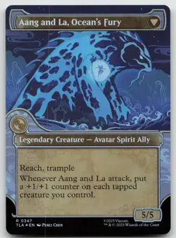 Aang, Swift Savior (Showcase) R Foil Avatar: The Last Airbender 347 NM - Image 1
