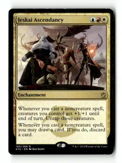 MTG | Jeskai Ascendancy | KTK | Regular | Heavily Played | English - Image 1