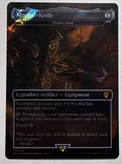 Morgul-Knife - Shadowspear Surge Foil The Lord of the Rings 383 NM/M - Image 1