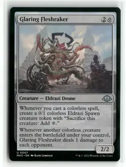Glaring Fleshraker 0007 Modern Horizons 3 MH3 MTG Magic - Image 1