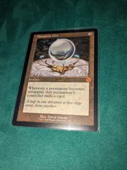 Mesmeric Orb NM Non-Foil M 31 BRO Retro Frame Artifacts Magic The Gathering - Image 1