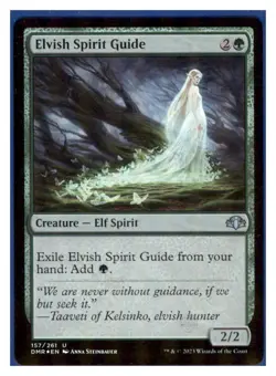 MTG - #157 Elvish Spirit Guide - Dominaria Remastered Foil - Image 1