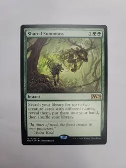 MTG - Shared Summons Core Set 2020 Regular Rare #193 - Image 1