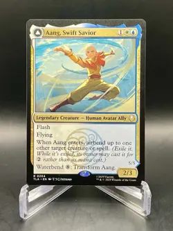 MTG Aang, Swift Savior R #0204 Avatar: The Last Airbender Rare Magic TCG NM/M - Image 1
