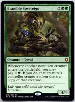 MTG Bramble Sovereign Commander Battle for Baldurs Gate #218 Regular Mythic NM - Image 1