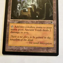 MTG Ancient Tomb Tempest NM Land, unplayed - Image 4