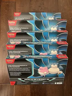 Pokemon Snorlax EX And Blissey EX Special Collections Lot Of 5 - Image 3