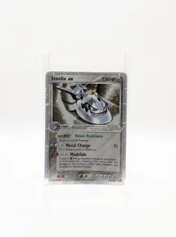 Pokemon EX UNSEEN FORCES - #109/115 Steelix ex - ENG - Ultra Rare Holo - Damaged - Image 1