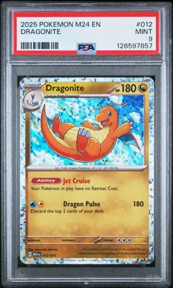 PSA 9 2025 Pokemon M24 En-Mcdonald'S Collection #012 Dragonite - Image 1