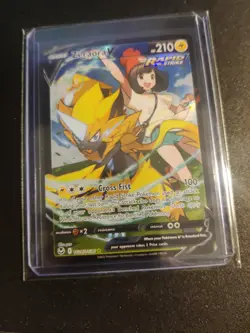 Pokemon TCG Zeraora V SWSH12: Silver Tempest Trainer Gallery TG16/TG30 Holo Rare - Image 3