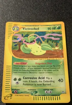 Pokemon AQUAPOLIS - #H30/H32 Victreebel - Holo - ENG - Moderately Played - Image 3