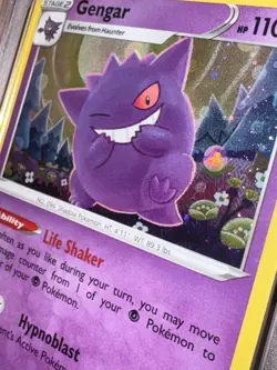 POKEMON CHAMPION'S PATH SPECIAL PIN COLL. GENGAR #SWSH052 PSA 8 NM #115278751 - Image 3