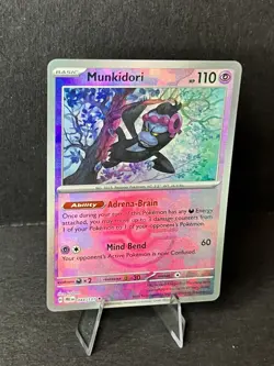 Munkidori 044/131 Prismatic Evolutions [Master Ball] Reverse Holo Pokemon TCG NM - Image 2