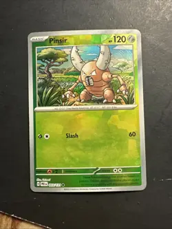 2025 Pokemon S&V Prismatic Evolutions Pokeball Ball Holo Rare Pinsir 3 /131 - Image 1
