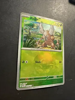 2025 Pokemon S&V Prismatic Evolutions Pokeball Ball Holo Rare Pinsir 3 /131 - Image 2