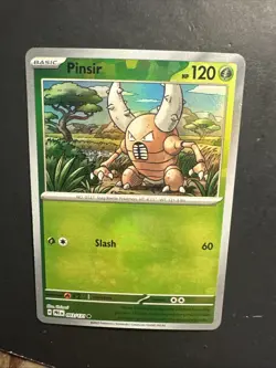 2025 Pokemon S&V Prismatic Evolutions Pokeball Ball Holo Rare Pinsir 3 /131 - Image 5