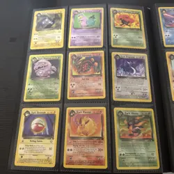 Pokemon TCG Team Rocket Complete Set 83/82 WOTC 25 1st editions including holos - Image 5