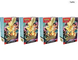 *PRESALE* Lot Of 4! Pokemon Ascended Heroes 4x Booster Bundles Confirmed - Image 1