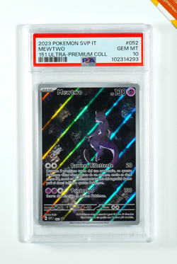 Pokemon PSA 10 Mewtwo #052 151 Ultra Premium Collection Promo 2023 Italiano - Image 1