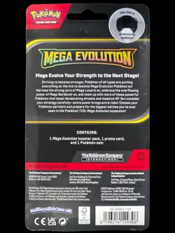 Pokemon Mega Evolution Promo Booster Pack With Drifblim #006 - Image 2