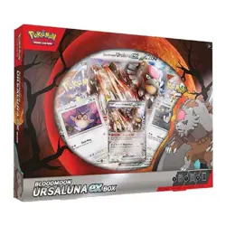 Pokemon TCG: Bloodmoon Ursaluna ex Collection Box : New & Sealed - Image 1