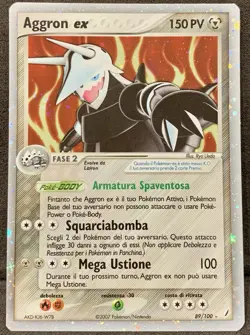 POKEMON AGGRON EX HOLO ITA EX GUARDIANI DEI CRISTALLI 89/100 - Image 1