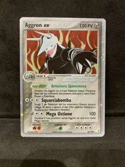 POKEMON AGGRON EX HOLO ITA EX GUARDIANI DEI CRISTALLI 89/100 - Image 2