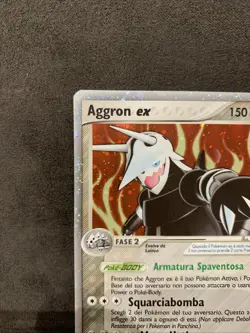 POKEMON AGGRON EX HOLO ITA EX GUARDIANI DEI CRISTALLI 89/100 - Image 3