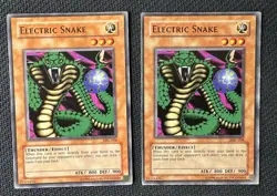 Electric Snake (x2) - Yu-Gi-Oh! TCG - Magic Ruler - MRL-008 - Unlimited - Common - Image 1